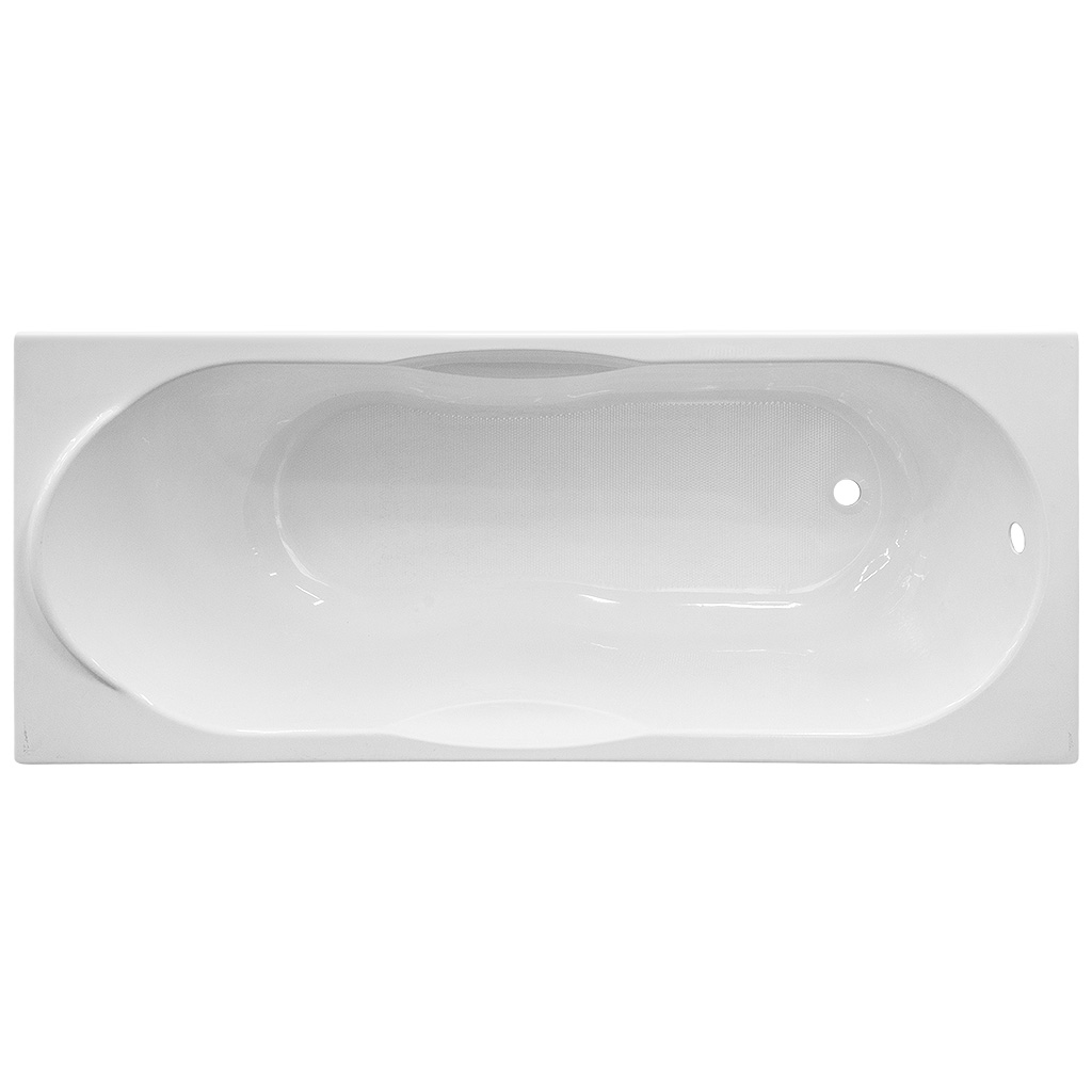 Ванна акриловая BAS Рио, 170х70х59см, прямая, комплект (каркас, без сифона, передняя панель) фото №1