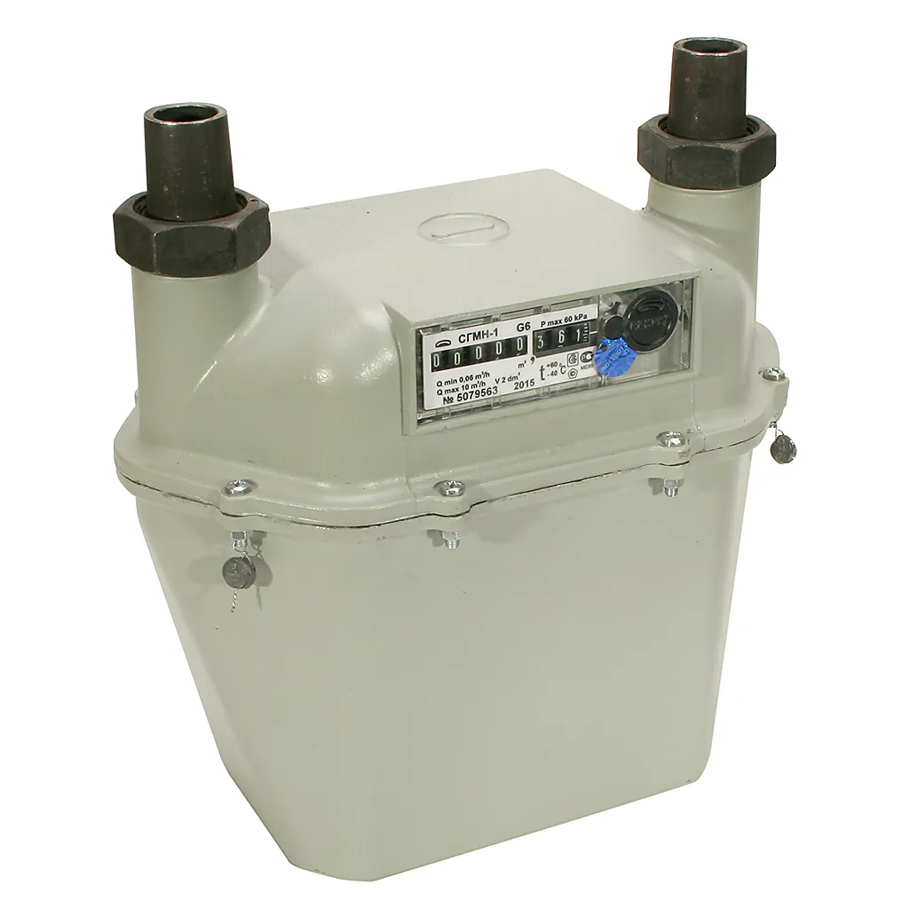 Счетчик газа БелОМО, СГМН-1 G-6, правый.