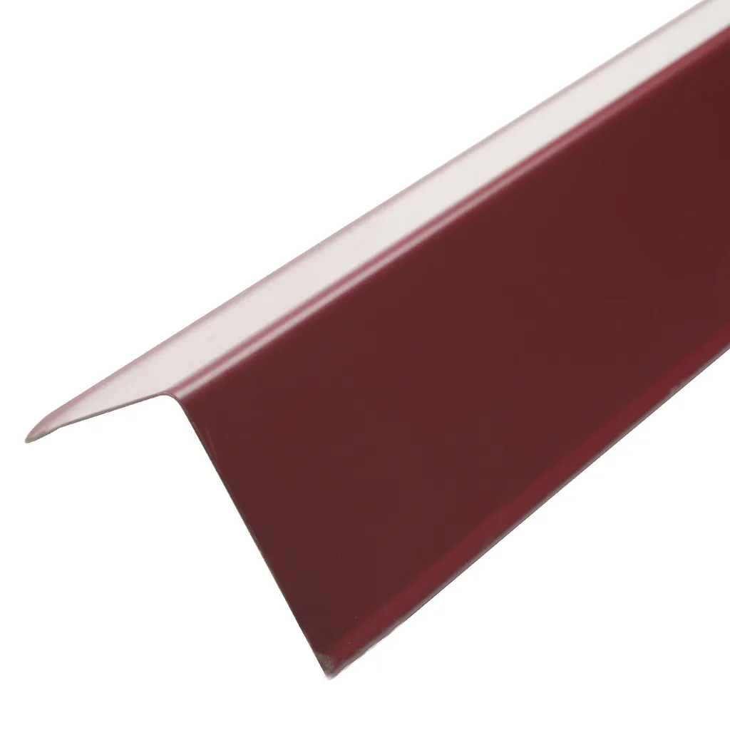 Угол наружный, 50 х 50 х 2000мм, RAL 3005 красное вино