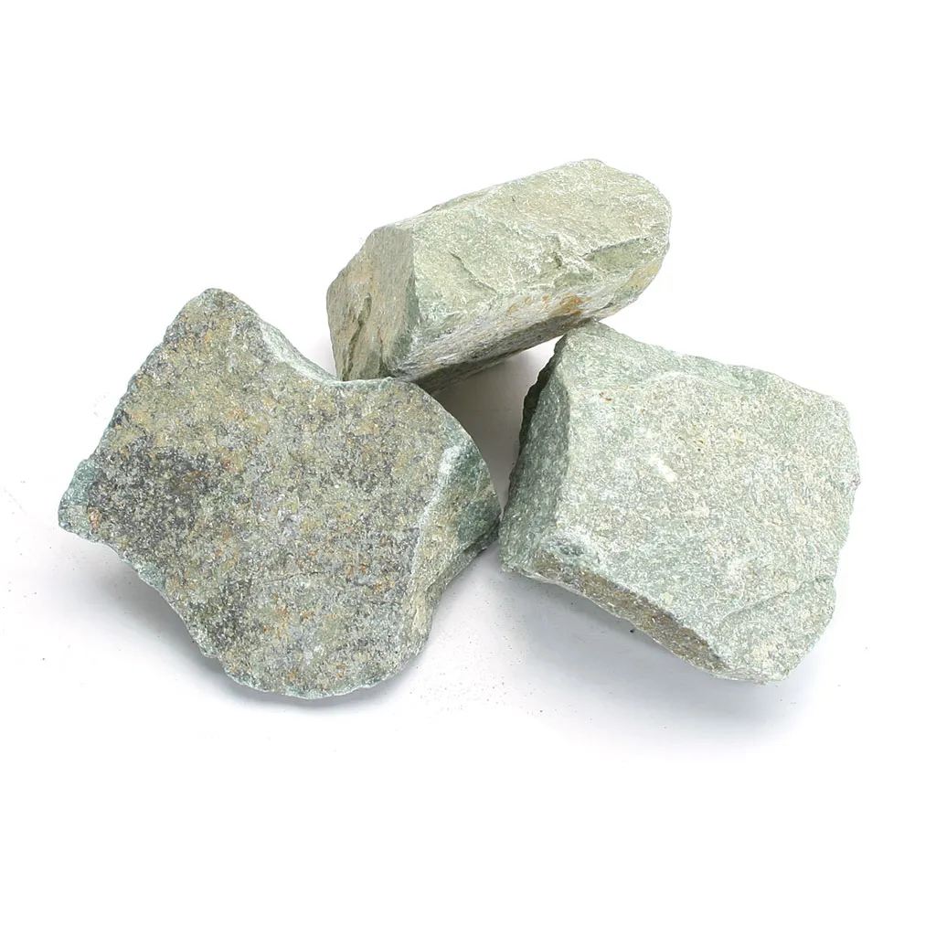 Камни для бани и сауны Жадеит, колотый, крупный, 20кг