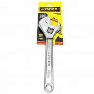 Ключ разводной Stayer Master, 35мм, 300мм, хромированное покрытие цены в Воронеже