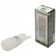 Лампа светодиодная Feron, капсула, 5Вт, G9 4000K цены в Воронеже