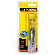 Отвес строительный Stayer Master, со шнуром 5м, 150г цены в Воронеже