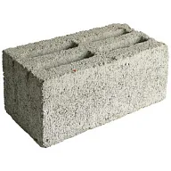 Блок керамзитобетонный 390х190х188, 4-х пустотный, М75, 72шт/упак. цены в Воронеже
