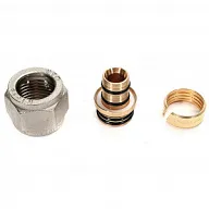 Соединитель коллекторный для пластиковой трубы, 16 х 1/2" цены в Воронеже