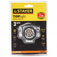 Фонарь светодиодный налобный Stayer 7LED, 3 режима цены в Воронеже