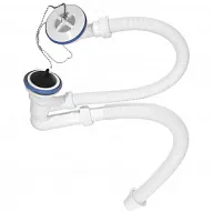 Сифон для ванны "Элит" 651, с переливом, D40-50мм, L500мм цены в Воронеже