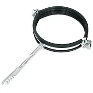 Крепление трубы к стене ДУ100, с шурупом и дюбелем цены в Воронеже