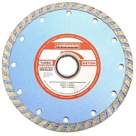 Диск отрезной Haisser Turbo, сплошной, алмазный, по бетону, 150х22.2мм цены в Воронеже