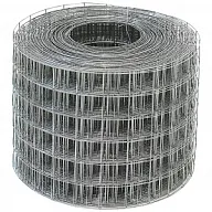 Сетка сварная неоцинкованная, в рулонах, 50х50х1.4мм, h=0.30м, рулон 50м цены в Воронеже