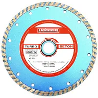 Диск отрезной Haisser Turbo, сплошной, алмазный, по бетону, 180х22.2мм цены в Воронеже