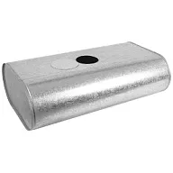 Бак для душа, оцинкованный с крышкой, 80 л цены в Воронеже