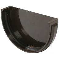 Заглушка желоба/воронки универсальная Дёке Premium, шоколад цены в Воронеже