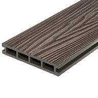 Террасная доска Decking, Country, Венге (темный орех), 150 х 24 х 3000мм цены в Воронеже