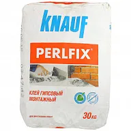 Клей монтажный для гипсокартона Кнауф Перлфикс, 30кг цены в Воронеже