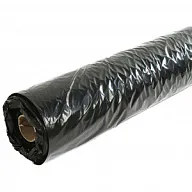 Пленка полиэтиленовая черная, 100мкр, рукав 1.5м, черная, кратно 1м цены в Воронеже