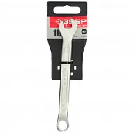 Ключ гаечный Зубр Мастер, комбинированный, Cr-V сталь, хромированный, 10мм цены в Воронеже