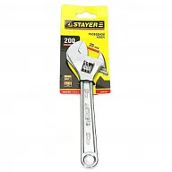 Ключ разводной Stayer Master, 25мм, 200мм, хромированное покрытие цены в Воронеже