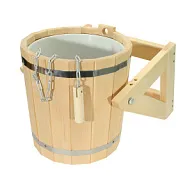 Все для Обливное устройство для бани, с пластмассовой вставкой, липа, 15л цены в Воронеже