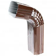 Колено водосточной трубы 76х102мм, RAL 8017 коричневый цены в Воронеже