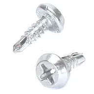 Саморез для металлического профиля 3.5 х 11, оцинкованный, сверло, пакет 100 шт/упак цены в Воронеже