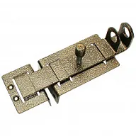 Задвижка дверная Киров ЗД-04, бронза цены в Воронеже