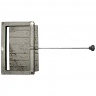 Задвижка дымохода Везувий 2714, горизонтальная, 270мм х 140мм цены в Воронеже