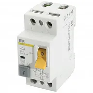Устройство защитного отключения ВД1 IEK, 2 полюсный, 40А 30мА АC цены в Воронеже