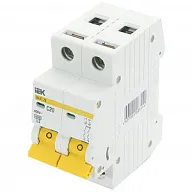 Выключатель автоматический ВА47-29 IEK, 2 полюсный, 20A C 4.5кА цены в Воронеже
