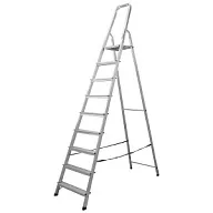 Стремянка Алюмет, алюминиевая, 9 ступеней цены в Воронеже