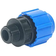 Муфта ПНД, ДУ25 х 3/4", с наружной резьбой цены в Воронеже