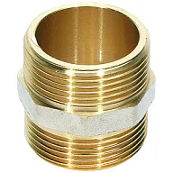 Ниппель соединительный, никелированный, 3/4" цены в Воронеже