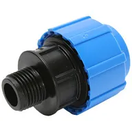 Муфта ПНД, ДУ25 х 1/2", с наружной резьбой цены в Воронеже