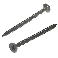 Саморез ГМ 3.5 х 41, оксидированный, частая резьба, пакет 30 шт/упак цены в Воронеже