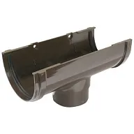 Воронка водосточная Дёке Premium, шоколад цены в Воронеже