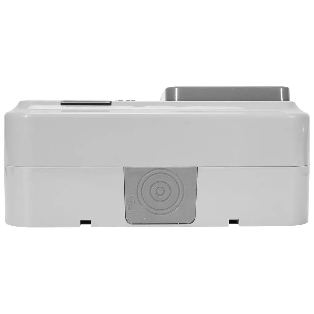 Блок открытой проводки Bylectrica Пралеска Аква, розетка+1 кл. выключатель, IP54, серый