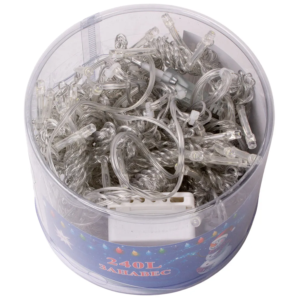 Электрогирлянда Занавес, 2 х 2м, холодный свет