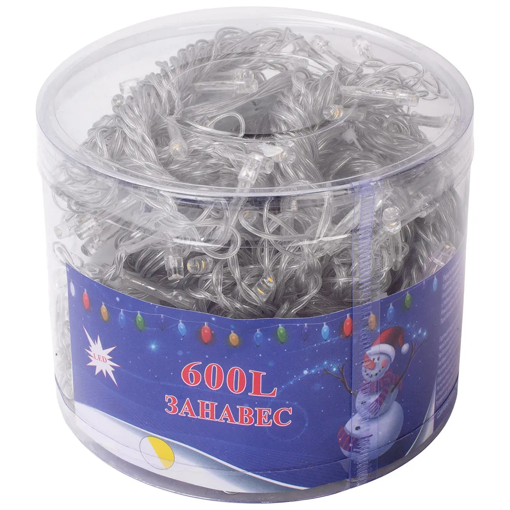 Электрогирлянда Занавес, 3 х 3м, теплый свет