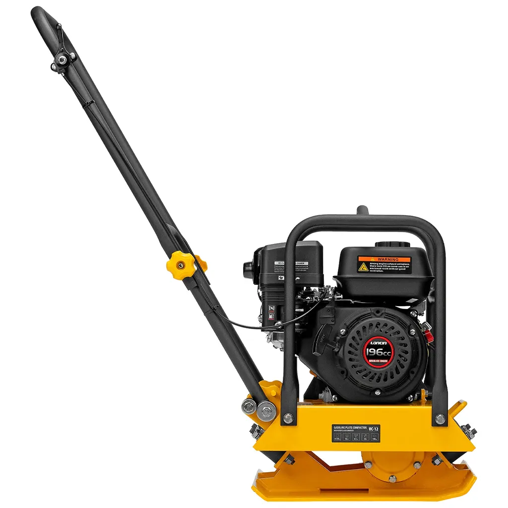 Виброплита бензиновая Denzel VC-12,12 kH, 45х35 см,196 см3