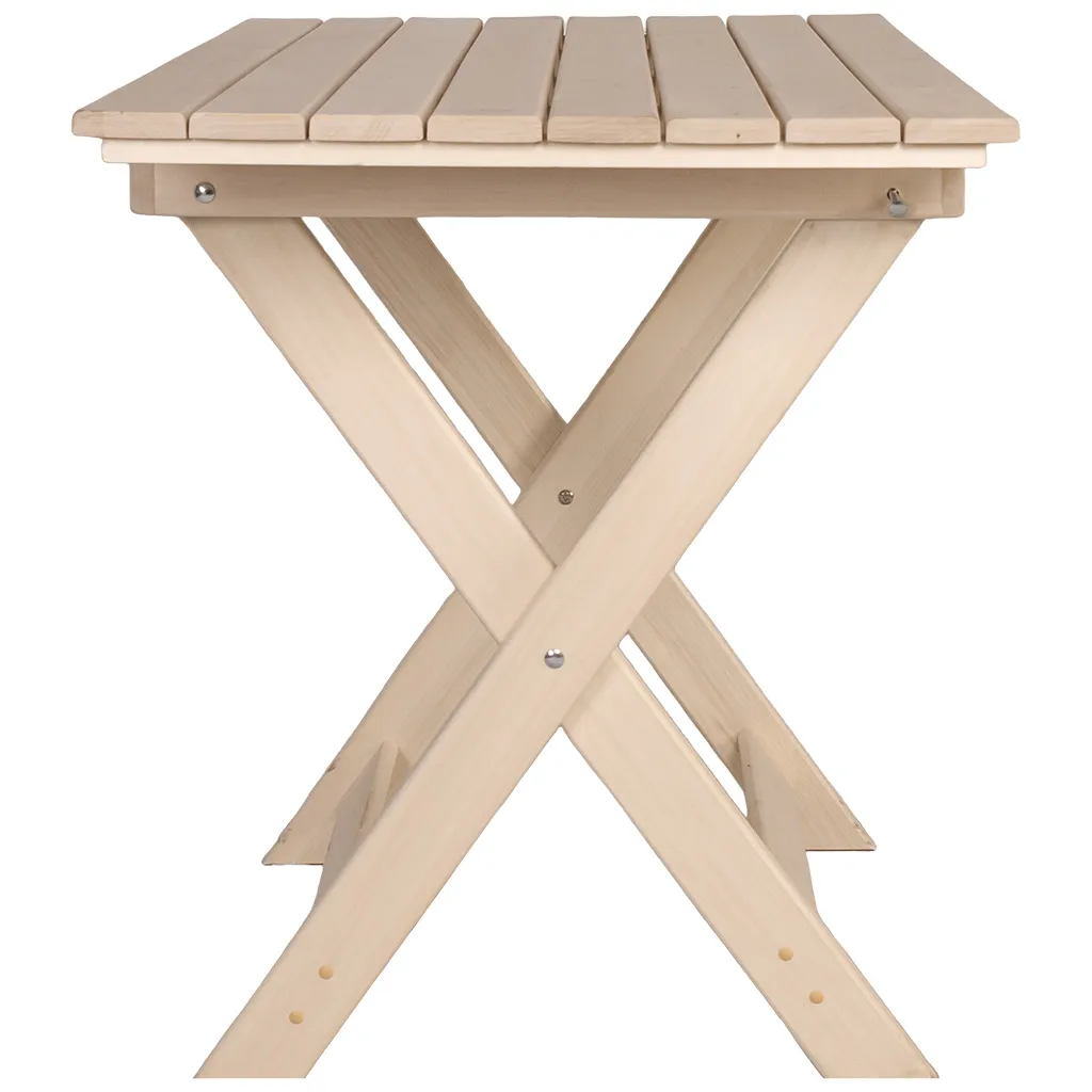 Стол раскладной, липа, 1000мм х 760мм х 600мм