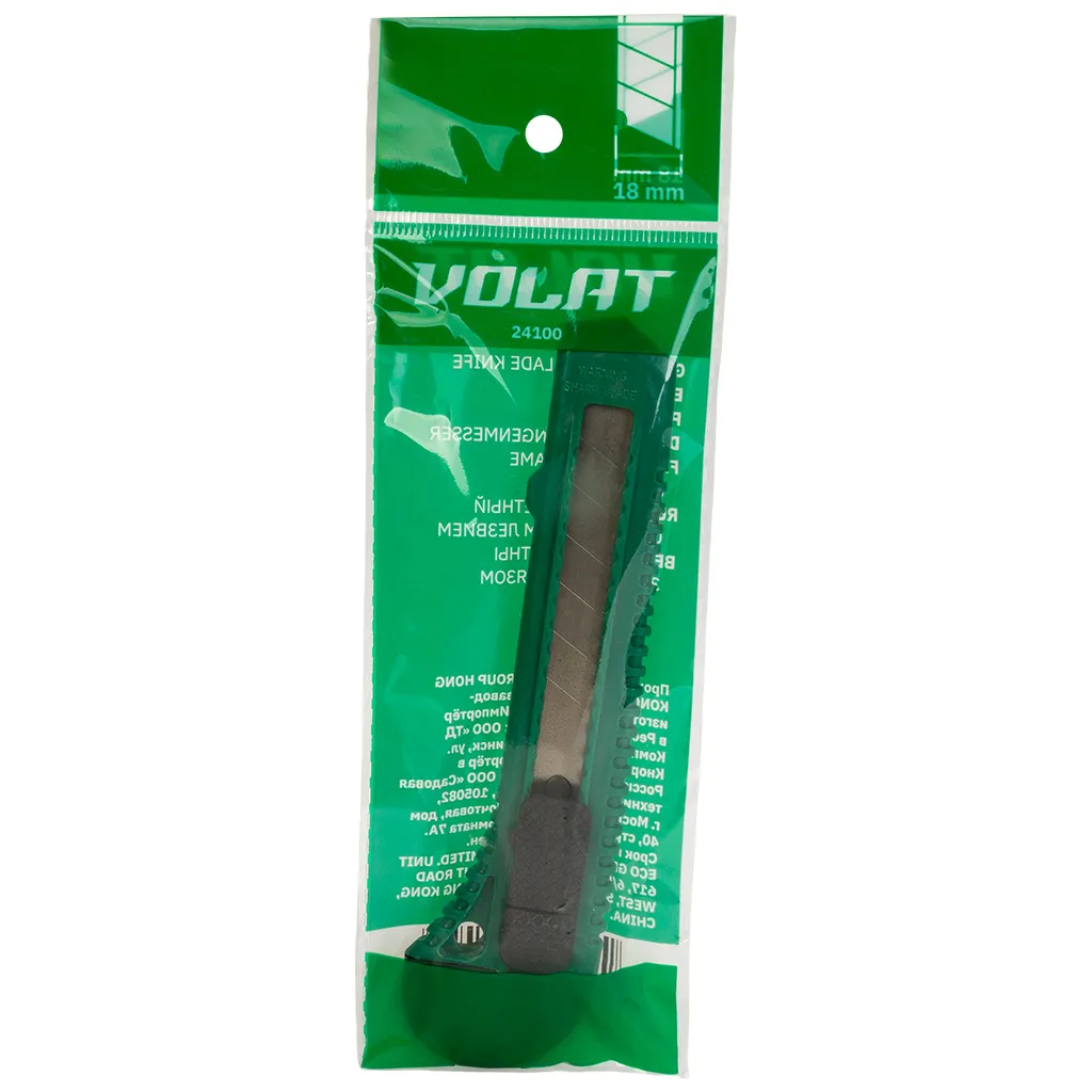 Нож Волат, сегментированный, 18мм