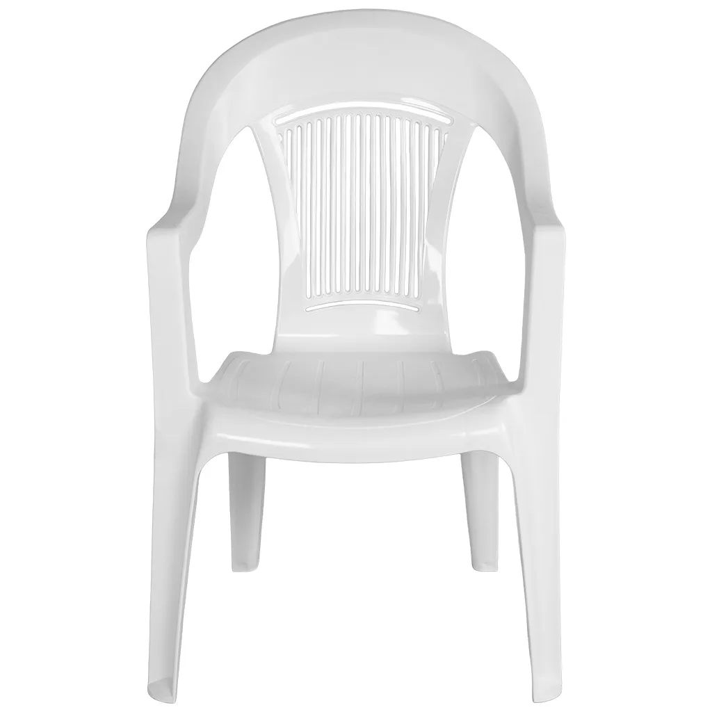 Кресло Элластик, пластик, белый