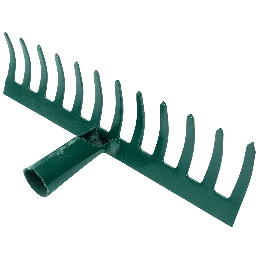 Грабли прямые 12 зубьев, стальные