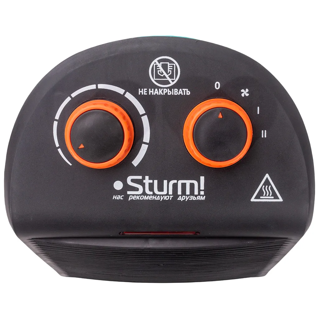 Тепловентилятор Sturm! термостат, защита от перегрева, 2000Вт