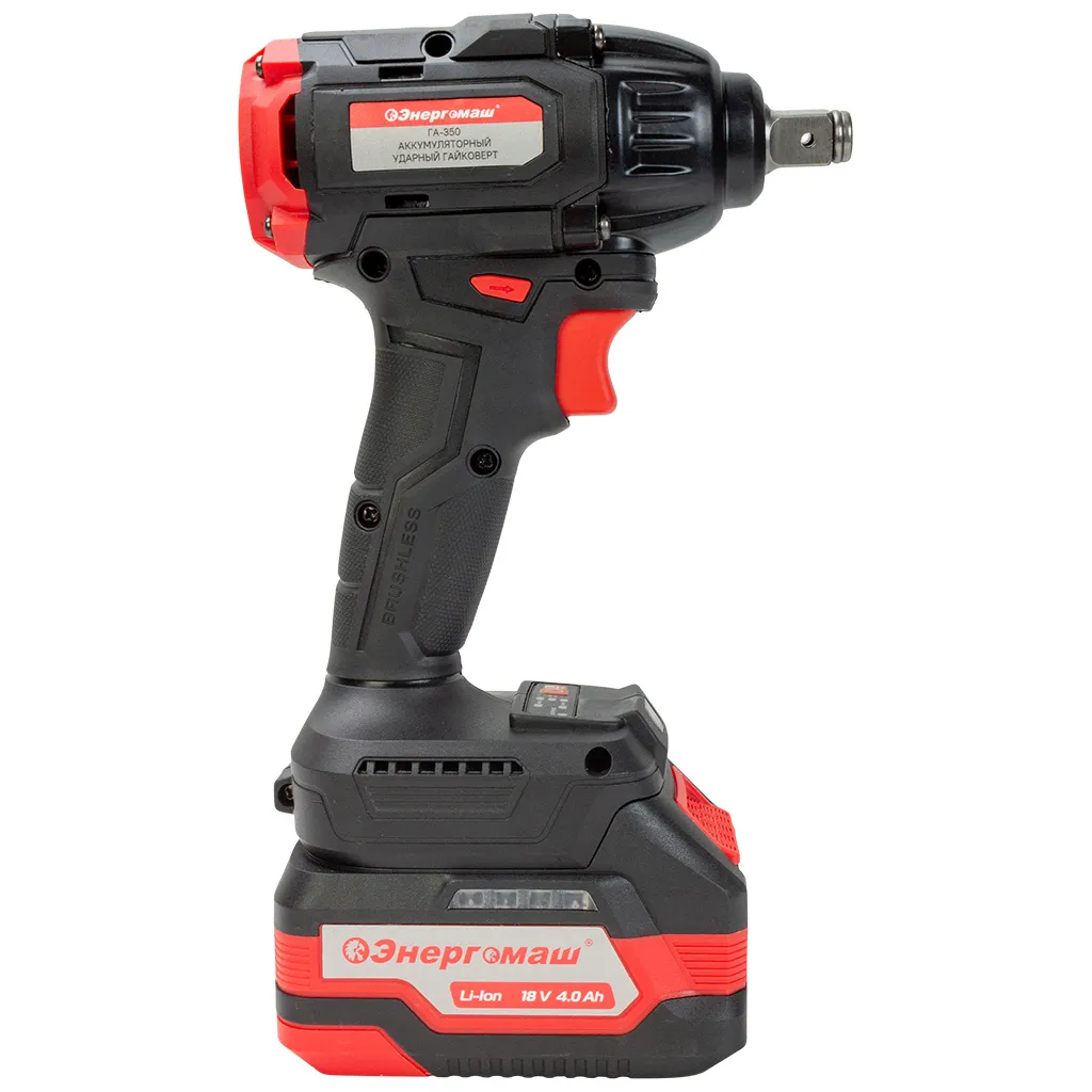 Гайковерт бесщеточный, ударный Hanskonner HCD18100S, 18В