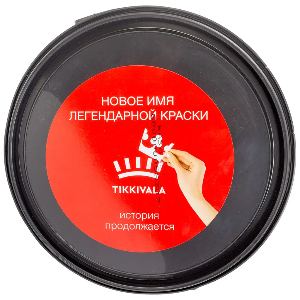 Краска водно-дисперсионная Tikkurila Euro Power-7, для стен и потолка, моющаяся, матовая, база С, 2.7л.