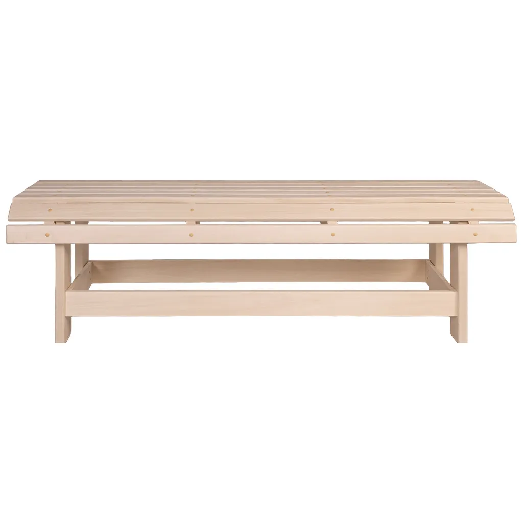 Лавка "Грибок", липа, 1400мм х 400мм х 445мм