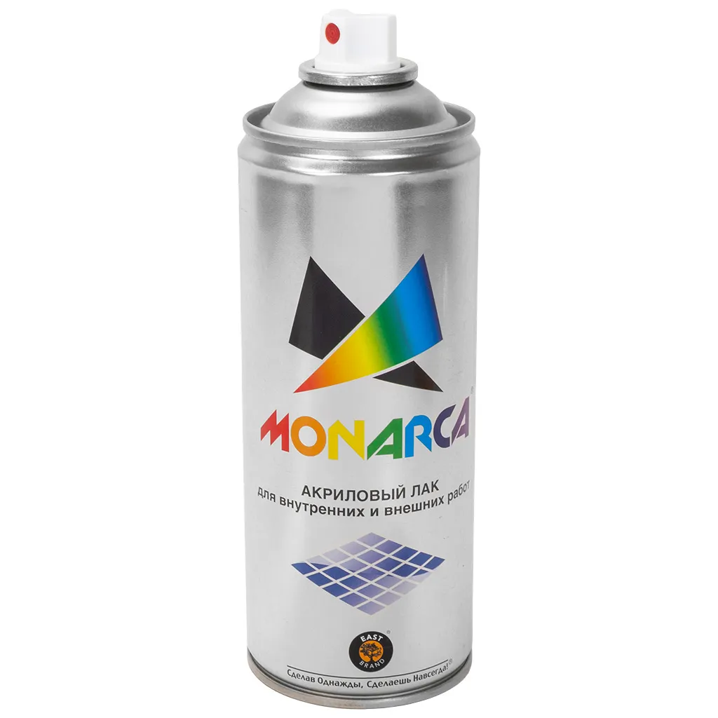Лак аэрозольный Monarca, матовый, 520мл