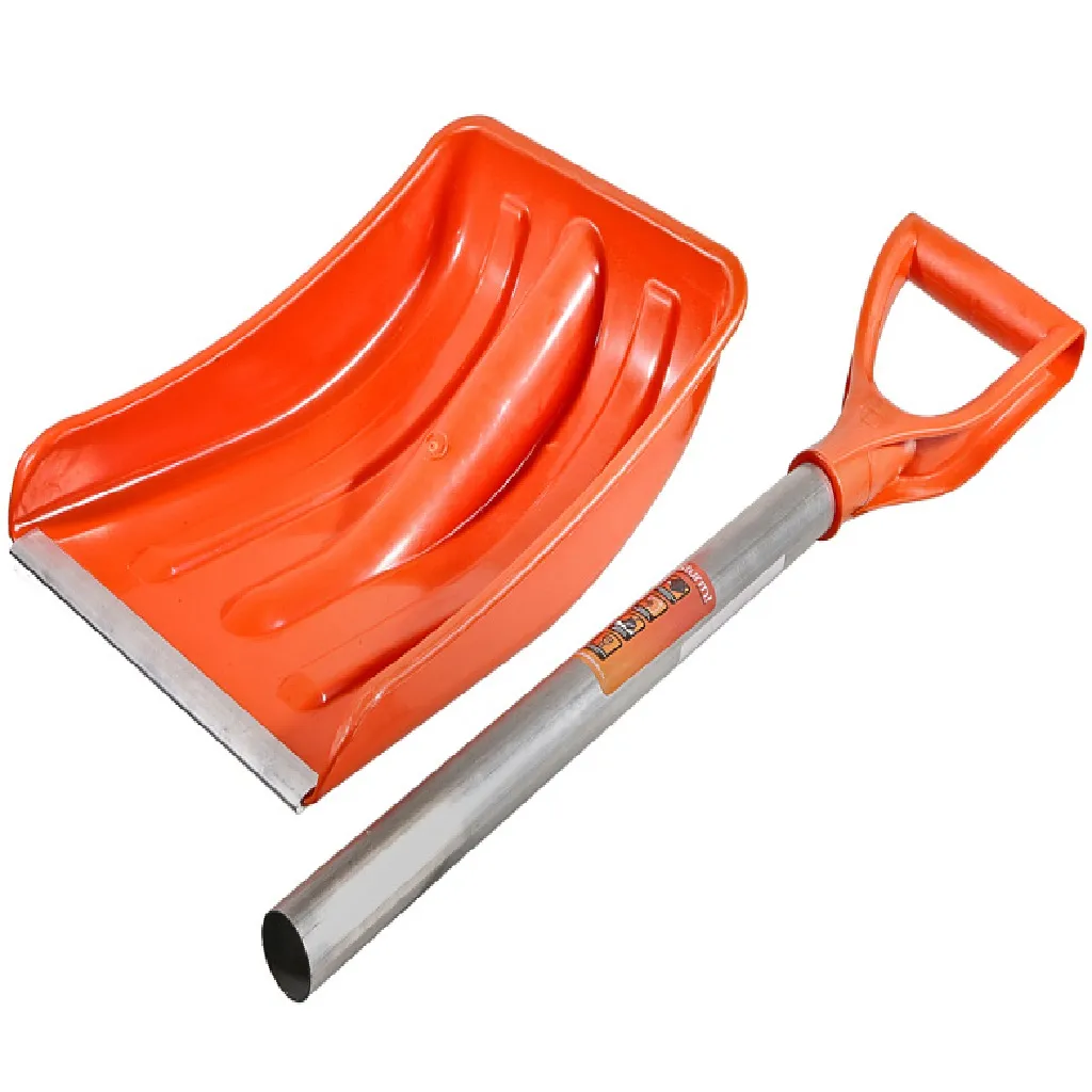 Лопата для уборки снега Sturm! 3010-15-SA, полипропилен, со съемным алюминиевым череноком, 920мм х 260мм