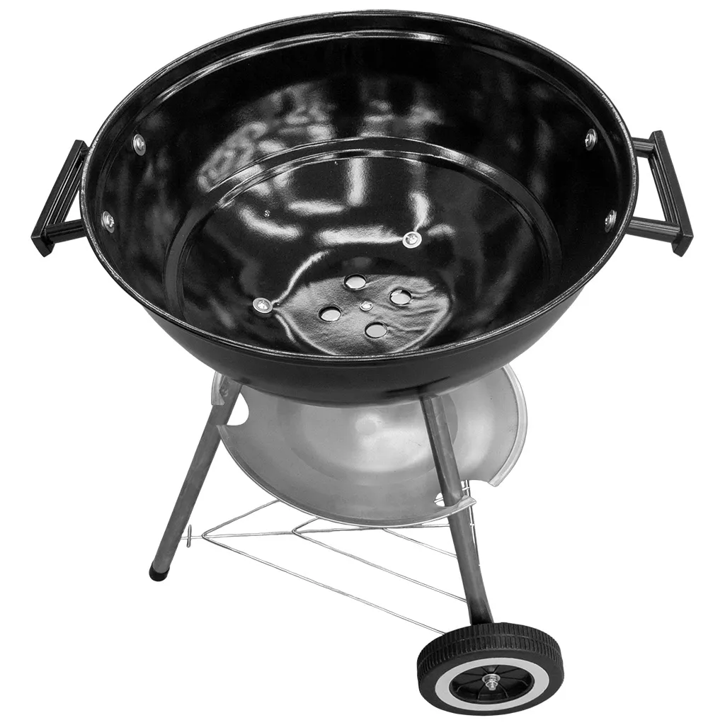 Жаровня Boyscout, круглая с крышкой, на колесах 43см